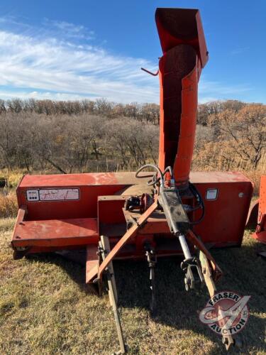 7' McKee Snolander 3pt Snow Blower, K31