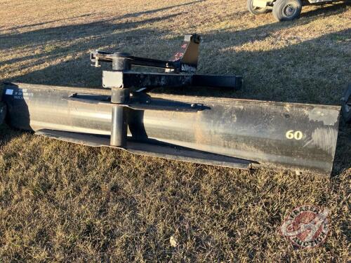 8' Buhler/FarmKing 3pt blade, S/N 253006010, K57