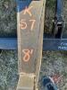 8' Buhler/FarmKing 3pt blade, S/N 253006010, K57 - 3