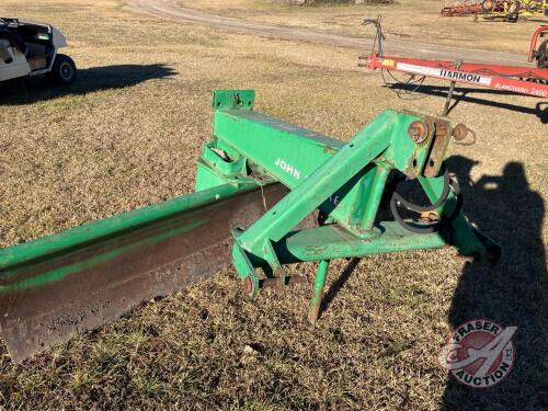 8' JD 95 3pt Blade, S/N 007487, K66
