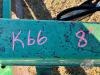 8' JD 95 3pt Blade, S/N 007487, K66 - 2