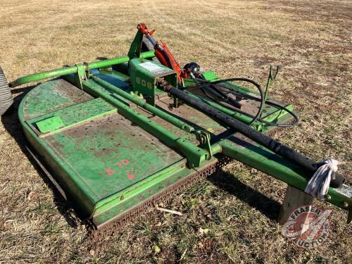 6' JD 606 Trailer style rotarty mower, K70