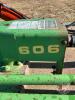 6' JD 606 Trailer style rotarty mower, K70 - 3