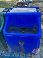 SPI poly cattle waterer (B) Blue, K43