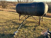 Approx 500 gal Black Water Tank, K57