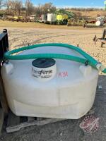 Approx 125 gal Freeform water tank, K31