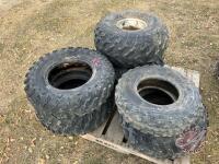 Pallet of assorted quad tires, K61