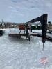 8 1/2'W X 20 1/2'L Gooseneck Trailer, K34