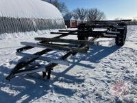 Shop Built Rnd Bale Hay Wagon, K79