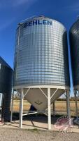 Approx 3500 bushel Behlen bin on NRW hopper cone