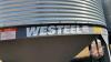 Approx 2000 bushel Westeel Rosco bin on Westeel hopper cone - 3