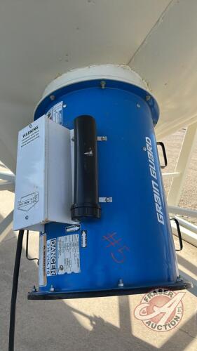 3HP 1ph Grain Guard aeration fan, S/N 201020051, Fan #5, ***No Cord Included***