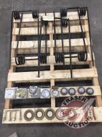 Summers Heavy harrow parts, 5 tines, bearings and seals