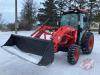 Kioti DK4210 HST Tractor and Kioti KL5521C front end loader w/ 6' bucket, K57