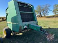 JD 530 Rnd Baler, S/N E00530X720050, K33