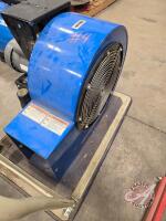 3HP 1ph Grain Guard Inline Centrifugal aeration fan, S/N 2018FCW03758, Fan #4, ***No Cord Included***