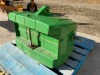 *900kg JD 3PT hitch mount ballast weight box - 2