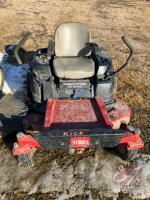 Toro Zero Turn Lawnmower, K108 **Key in office trailer**