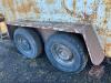 1978 11' T/A bumper pull Stock Trailer, K105, Owner: Allan T Hammond, Seller: Fraser Auction _____________________ **TOD in office trailer** - 5