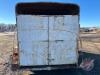 1978 11' T/A bumper pull Stock Trailer, K105, Owner: Allan T Hammond, Seller: Fraser Auction _____________________ **TOD in office trailer** - 6