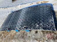 New 96" x 48" Construction Mats (A), K98