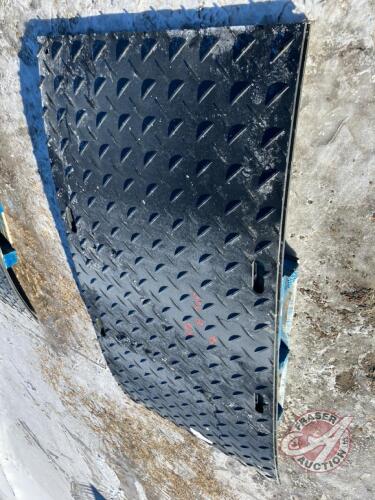 New 96" x 48" Construction Mats (B), K98