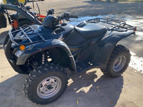 *2008 Honda TRX420 Fourtrax ES, 1284kms showing, VIN#1HFTE356184100728, Owner: Philip E Sheane, Seller: Fraser Auction_________