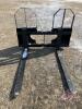New 48" Walco Renegade Skidsteer Pallet Forks (A), K98