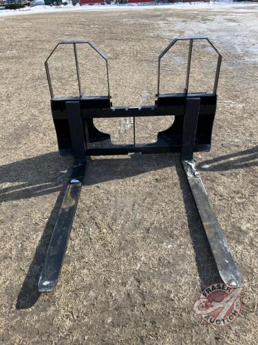 New 48" Walco Renegade Skidsteer Pallet Forks (B), K98