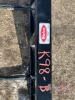 New 32" tine Walco Bale Spear Tractor Mount, K98 - 2