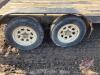 16' x 6' T/A bumper hitch Homemade Trailer, K105, Owner: Allan T Hammond,Seller: Fraser Auction _________________________ **TOD in office trailer** - 7