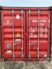 20' Shipping container (Red), (A), S/N 2291772, K114 - 4