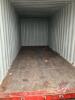 20' Shipping container (Red), (A), S/N 2291772, K114 - 5