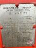 20' Shipping container (Red), (A), S/N 2291772, K114 - 6