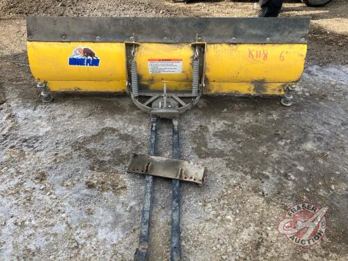 6' Moose Plow snow blade for ATV, K118