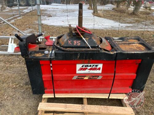 Coats 30-40A Power Plus Tire Changer, K85