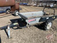 34"W x 6'L Wallenstein MX25 S/A Manure Spreader, K121