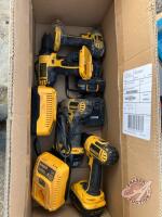 Asst'd Dewalt Tools and Chargers, K120