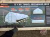 StanForge TMG-GH1260 12&rsquo; x 60&rsquo; Tunnel Greenhouse Grow Tent w/6 Mil Clear EVA Plastic Film, K124