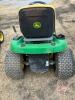 42" JD LA120 Riding Lawn Mower, K126 **Key in office trailer** - 8