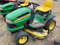 48" JD 145 Riding Lawn Mower, K126 **Key in office trailer**
