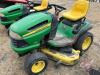 48" JD 145 Riding Lawn Mower, K126 **Key in office trailer**