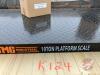 StanForge TMG-FS10 10 Ton High-Capacity Floor Scale w/ scale head, K124 **Scale head in shed**