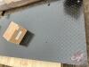 StanForge TMG-FS10 10 Ton High-Capacity Floor Scale w/ scale head, K124 **Scale head in shed** - 2