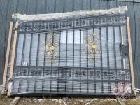 StanForge TMG-MG16 16' Bi-Parting Deluxe Wrought Iron Ornamental Gate, K124