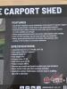 StanForge TMG-MSC1220 12&rsquo; x 20&rsquo; Metal Shed Carport with 8&rsquo; Open Sidewalls, K124 - 2