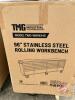 StanForge TMG-WB9624S 96&rdquo; Stainless Steel Rolling Workbench, K124 - 3