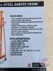 StanForge TMG-AGC214400-lb Adjustable Height All-Steel Gantry Crane, K124 - 2