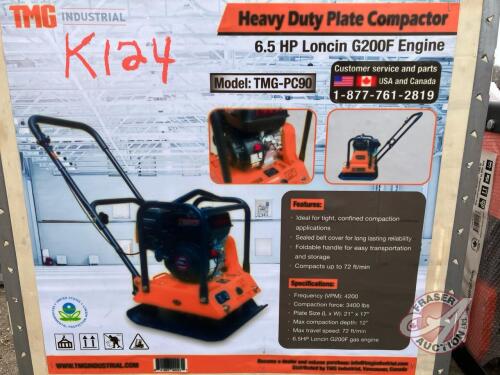 StanForge TMG-PC90 Vibratory Plate Compactor, K124