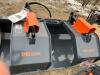 StanForge TMG-GB72 72&rdquo; Skid Steer Solid Bottom Grapple Bucket, K124